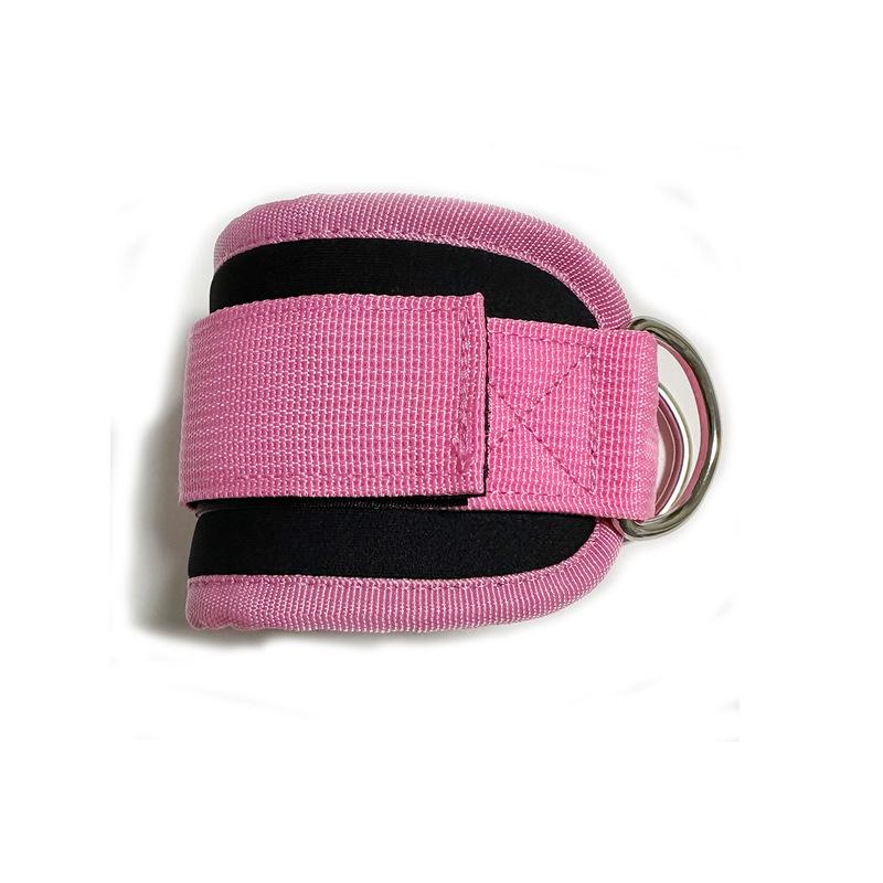 Adjustable four-ring pedal rope ankle strap elastic rope ankle buckle gantry foot buckle ankle strap
