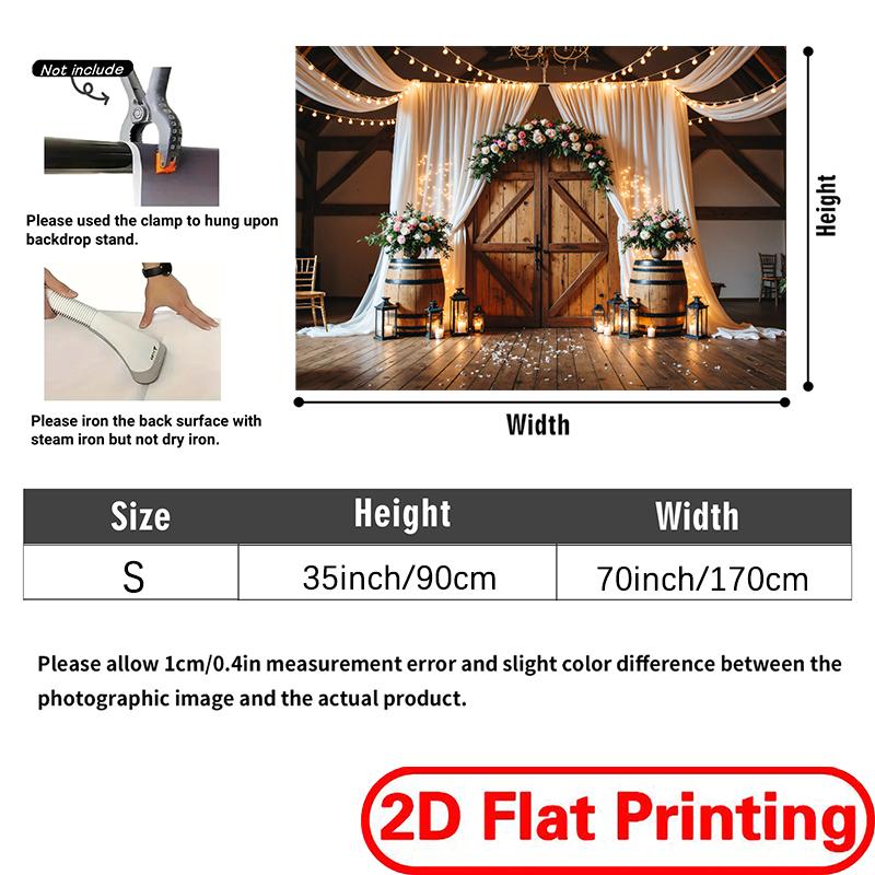 Soft Polyester Multi-Size Backdrop Cloth - Banners, Soft Texture, Summervibes Room Decoration for Anniversary, Bachelor Party Celebrations