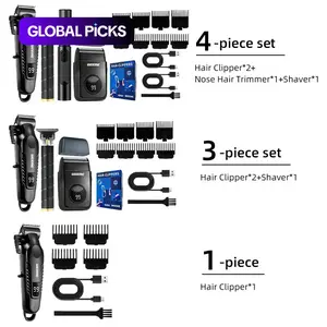Weeme Electric Razor for Men, Professional Trimmer with USB Charging, T-Shaped Blade, Beard & Nose Hair Removal, Holiday Gift