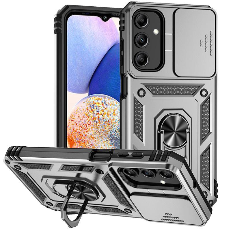 Sliding Camera Lens Protective Cover, Heavy Duty Armor Shockproof Coque Designed for Samsung Galaxy A13 A23 A33 A53 A73 A22 A32 A52 A72 5G