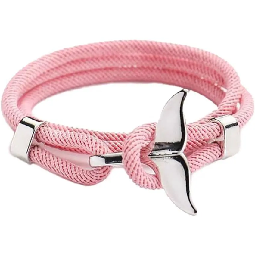Whale Tail Bracelet  Beach Bracelets Summer  Bracelet Rope  for Women and Men