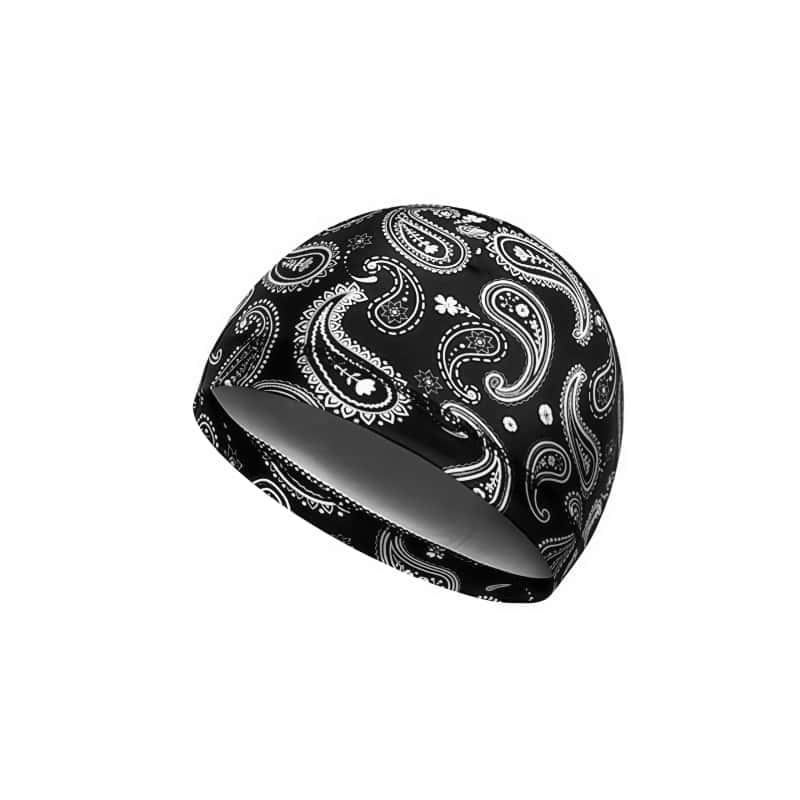 6Pcs Paisley Skull Cap Helmet Liner - Sweat Wicking Cooling Beanie for Men & Women