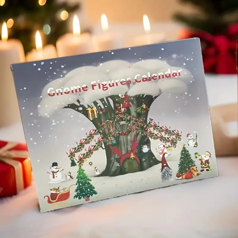 Christmas Countdown Calendar Set with Christmas Advent Calendar Gift Box Party Gift