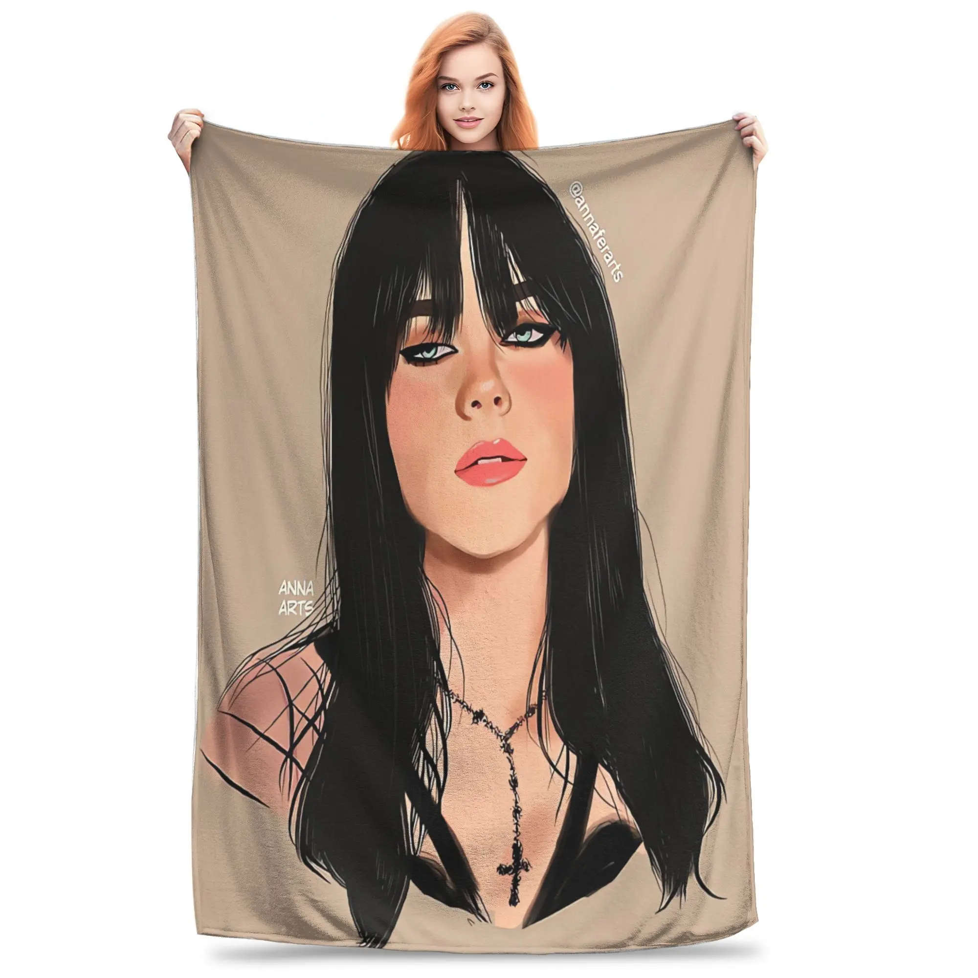 Billie-themed blanket style home fabric flannel soft blanket bedding sofa cover gift