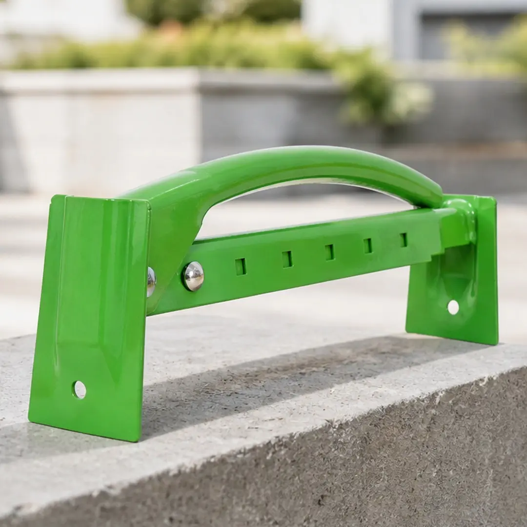 ARCH Brick Tong Lifter Bricks Lifting Carrying Carrier Steel Construction Tool Adjustable Up to 26-3/8in Green Powder Coated Rustproof for Stone Slabs Clinker Bricks Masonry Work, Green Color Options, Steel Material, Product Dimensions: 3.00 W x