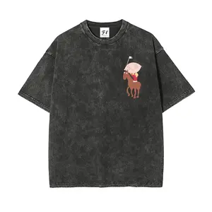 Family Guy Dumpling · 100% Pure Cotton 280g Heavyweight T-Shirt, Couples Casual Short Sleeve Washed T-Shirt Pattern Clothing Round Neck Washed T-Shirt, Women's Clothing Cotton, Menswear, Top, Vintage Style,Summer Casual Oversized
