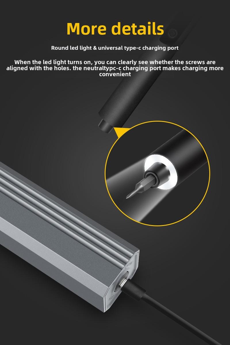 Multifunctional manual and automatic electric screwdriver set home game console computer mobile phone precision repair tool