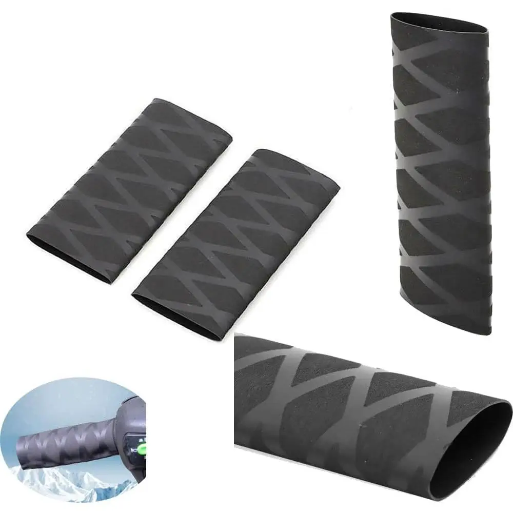 4 Pack  Hand Grips Cover Protector  Non-Slip Non-Sticky Heat Shrink  Grips Wrap Sleeve for Dirt  Street  Motorbike Handlebar Hand Heated Handle Grips