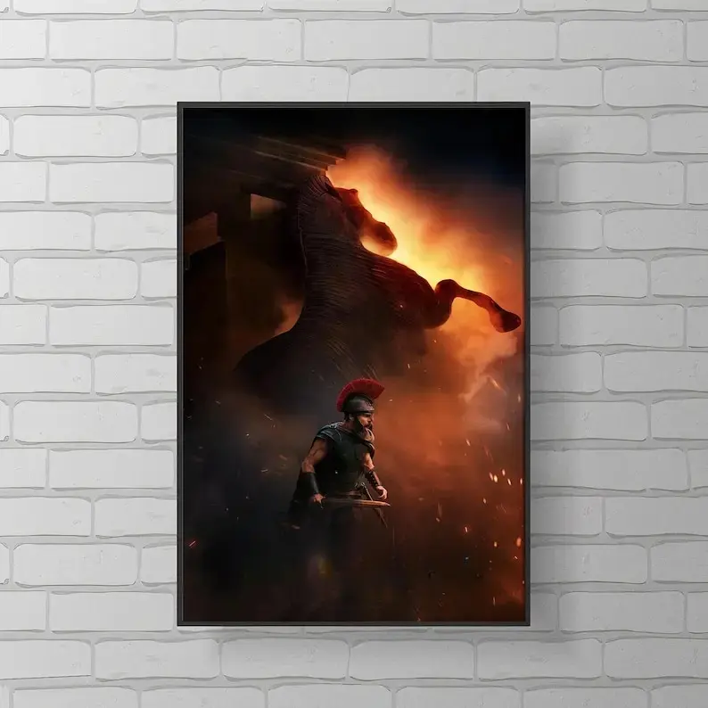 The Odyssey Movie Poster| Limited Collection| Unframed Print| Home Decor| Gift Idea