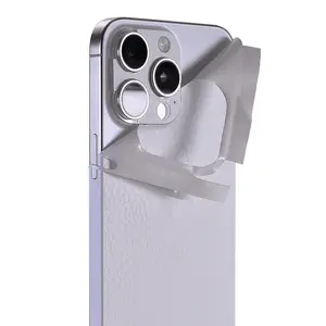 2-Pack Textured Back Film + Lens Protector for iPhone 17 Pro Max, Full Coverage Rear Screen Protection, Durable Phone Accessories
