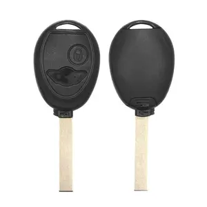 For BMW MINI Cooper S R50 R53 Remote Key Shell Case Replacement Fob Cover 2 Buttons HU92 Uncut Blade High Quality Accessories
