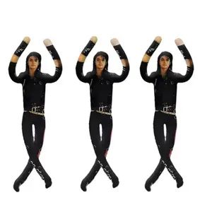 2026Anime Michael Jackson Cosplay Prop Doll Plush Stuffed Figure Dolls Room Decoration Abstract Joint Mobility Props Gift