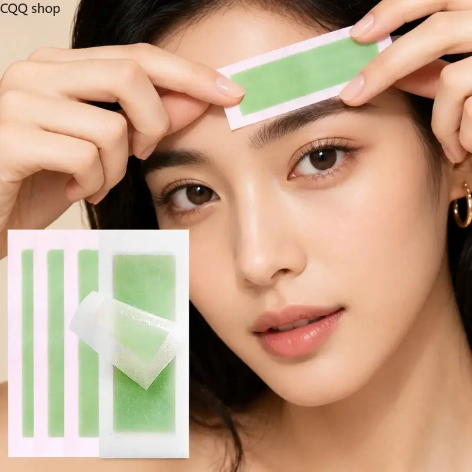 72PCS Aloe Vera Wax Strips for Lips & Body, Quick Pain-Free Hair Removal, Smooth Skin, Ideal for Underarms, Upper Lip, Sideburns & Fingers, Unisex Hair Removal Kit, Must-Have Grooming & Gift