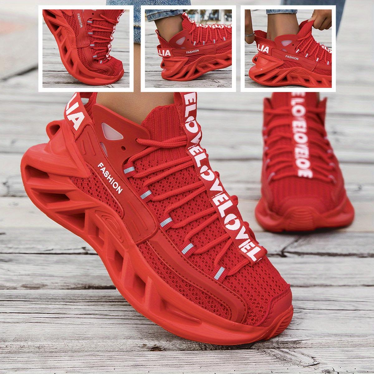 Summer Unisex Couple Shoes Trendy Cushioned Sole Motion Control, SDDA Geometric Flyknit Breathable Men's Women's Running Shoes, 6eight Casual Tennis Shoes Comfortable Ankle Sock Shoes, Non-slip Fitness Shoes Breathable Mesh Men's Walking Sneakers.