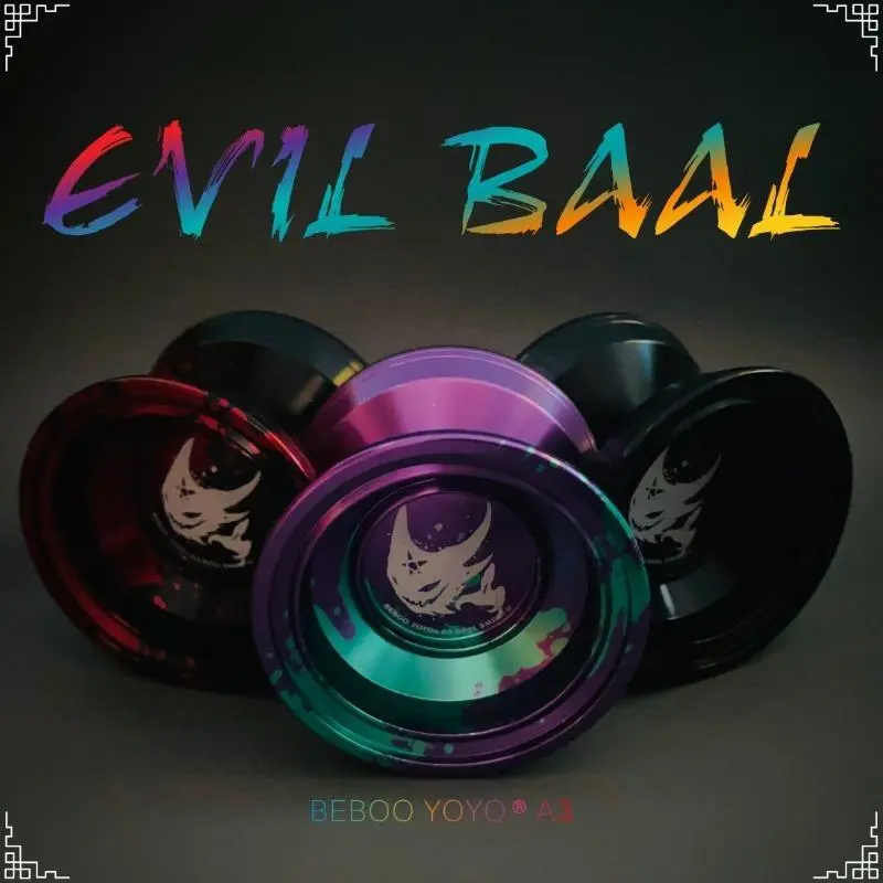 BEBOO YOYO A3 Violet Aluminum Alloy Yo-yo with Accessories - Ideal for Boys, Outdoor Play, Transportation, Anime & Manga Fun (Toys & Hobbies, Classic & Novelty Toys), Yes