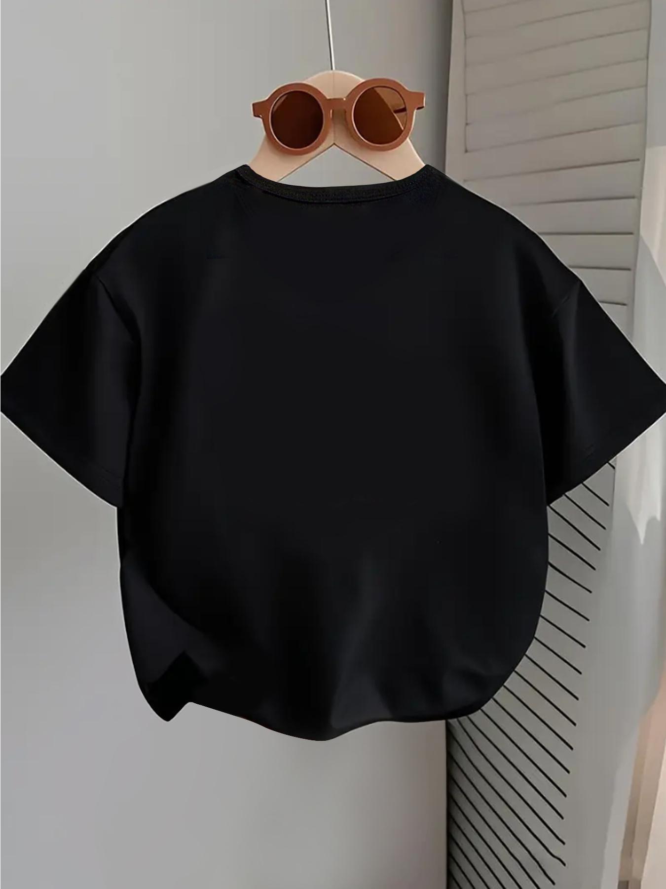 1You Won'T Understand Korean Wave Letter Print T-Shirt K-POP Girl T-Shirt, Trendy And Fashionable Girls' Clothing, Affordable Girls' Trendy Brand Clothing, Clothes for Girls Aged 1 to 12