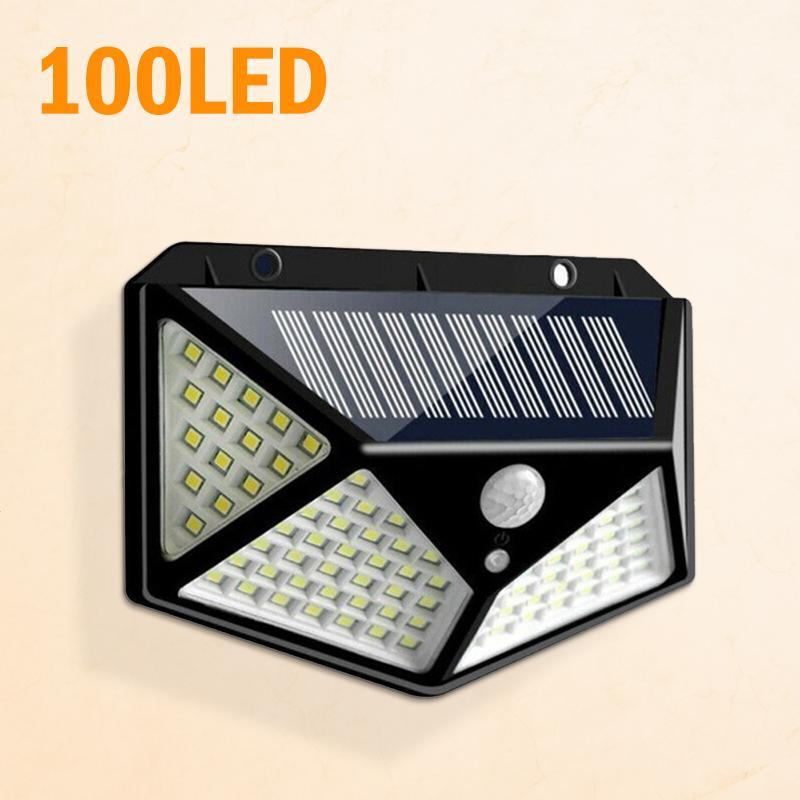 Solar Powered Wall Mounted Light, Outdoor Solar Wall Lamp, Waterproof LED Wall Sconce, Wall Lamp Exterior Light Fixture For Garden Yard Decoration