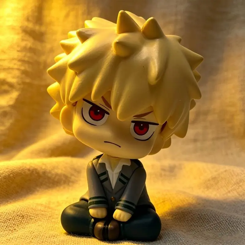 My Hero Academia Collectible Action Figures Complete Set - Q-Version Big Head Chibi Cute Cartoon Figurine Collectibles, Kawaii Anime Action Figures with Midoriya, Bakugo, Deku & Villain Alliance, Desktop Decor, PC Case Ornament, Gift for Anime Fans