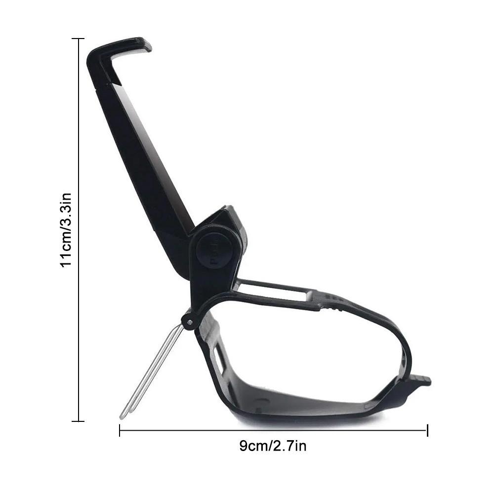 Gamepad Holder, 1 Count Foldable Adjustable Game Controller Bracket, Phone Holder & Gamepad Stand for PS4 Gamepad, Cell Phone Holder, Game Console Accessories