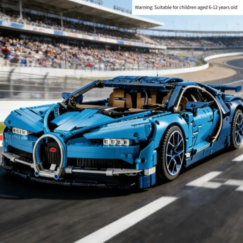 3599-piece Supercar Building Block Set Model 42083, home decor gift with elaborate design, suitable for collectors and as a Christmas gift for adults, Collectible Building Blocks