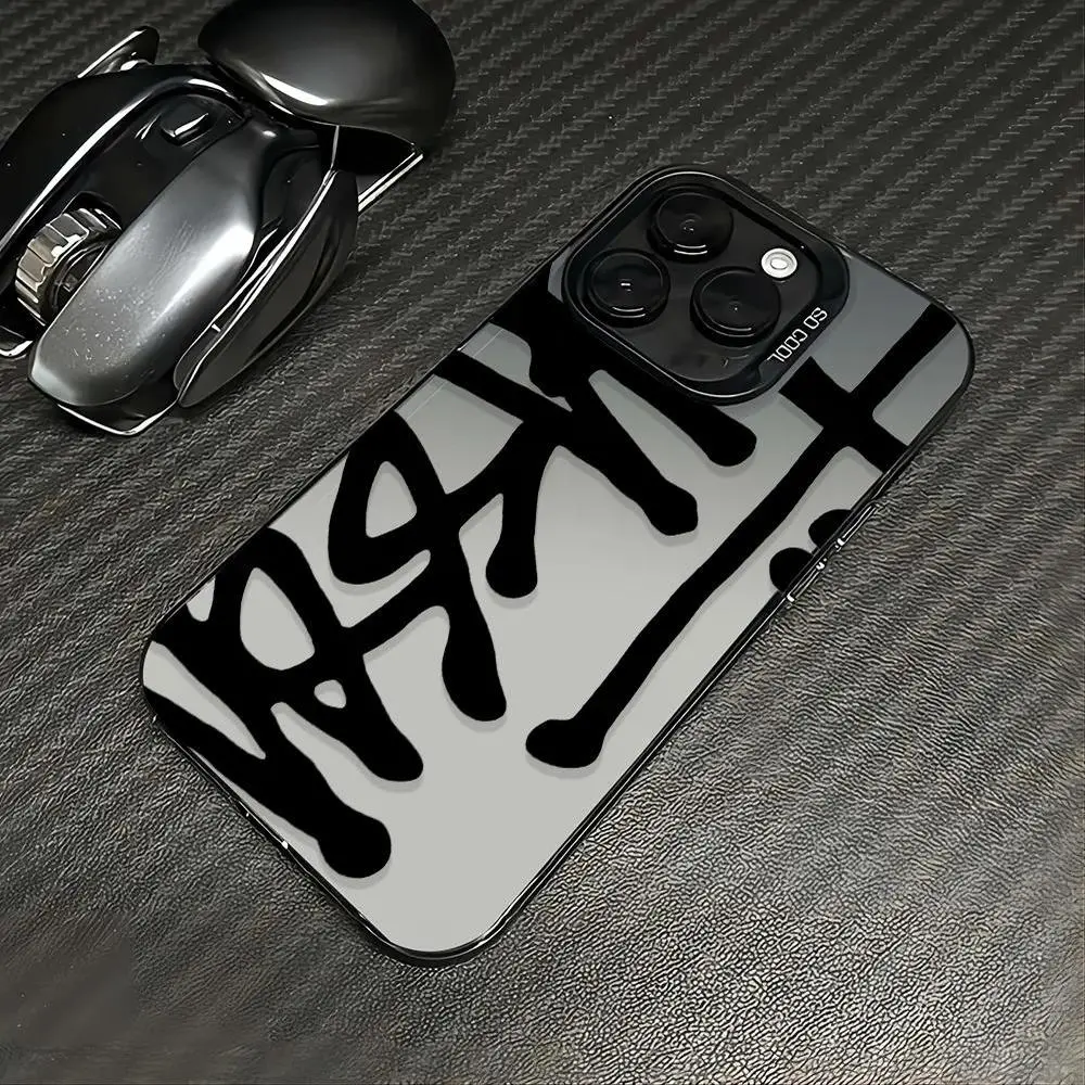 Matte Back Cover for iPhone 11-17 Pro MAX, Air Series - Custom Smartphone/Cellphone Handheld Device Accessory with Protective Anti-Fall, Creative Stylish Design