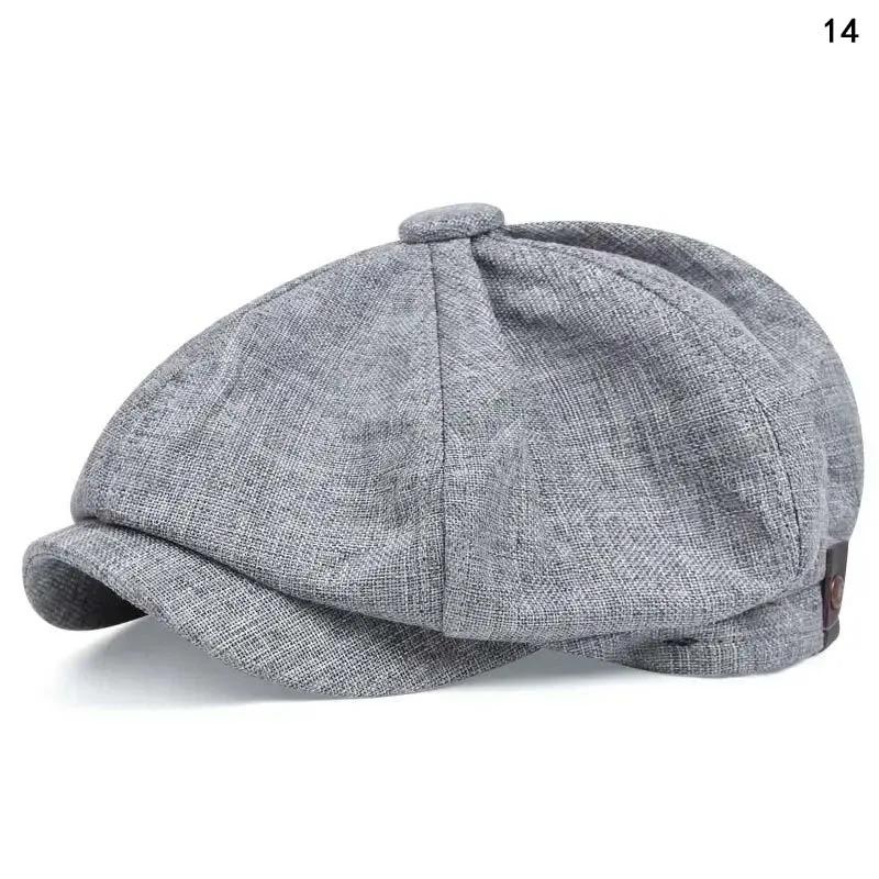 Men Casual Peaky Blinders hat Spring Autumn Retro Beret Hats Wild Casual Hats Unisex Wild Octagonal Cap girl Newsboy English hat