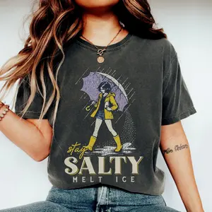 Keep The Salt Flavor Melt The Ice Shirt,Support Immigrant Protest T-Shirt,Social Justice Graphic Tee Shirt