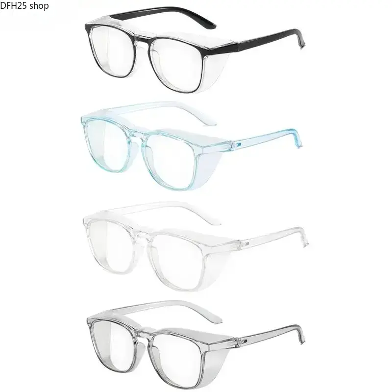 Full Wrap Safety Goggles for Cycling Gardening and Workshop Use, Anti Fog UV Protective Eyewear With Dust Resistant Clear Lenses