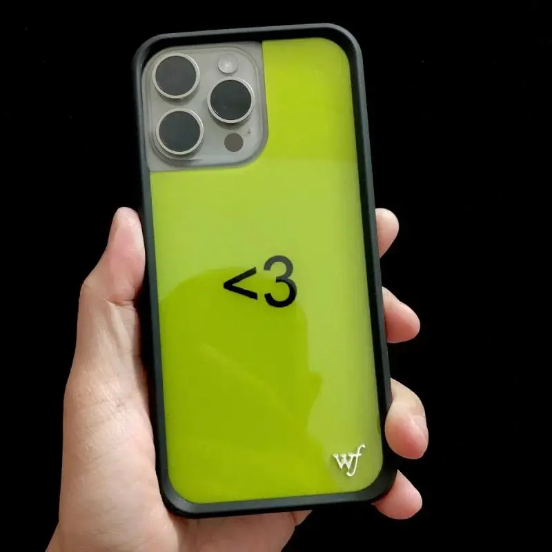 Wildflower WF XCX Phone Case with Metal Logo, Cartoon Print for iPhone 12-17 Series, Pro, Max, Plus, Air - Protective Accessories, Fits iOS,  Protection, Iphone Series perfect birthday gift resistant hard case