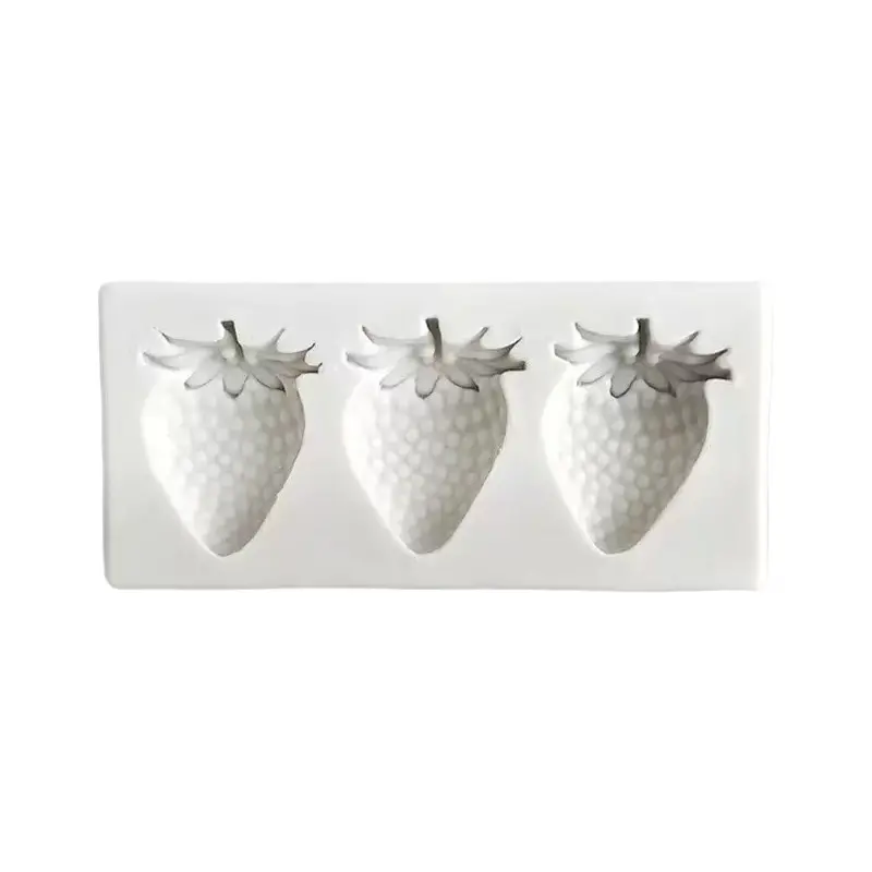 Sanlian Strawberry Silicone Mold, used for resin and candle making molds, for handmade candles, resin crafts, soap, jewelry casting, decoration, exclusively for handicraft enthusiasts, handmade decoration, Handcraft