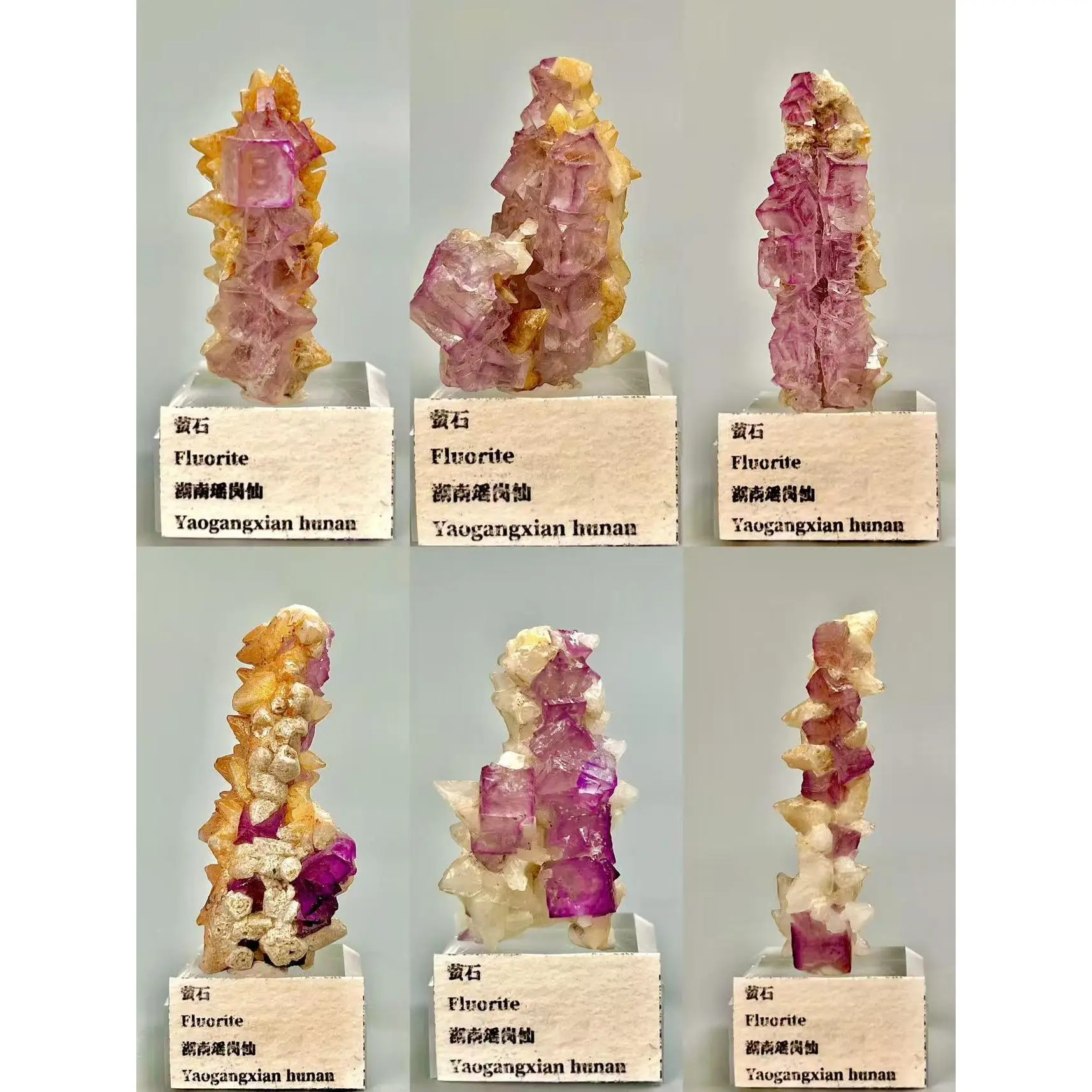 Natural Crystal Purple Column Ornament, Unique Stacked Crystal Display Piece for Jewelry Accessories & Derivatives Decor