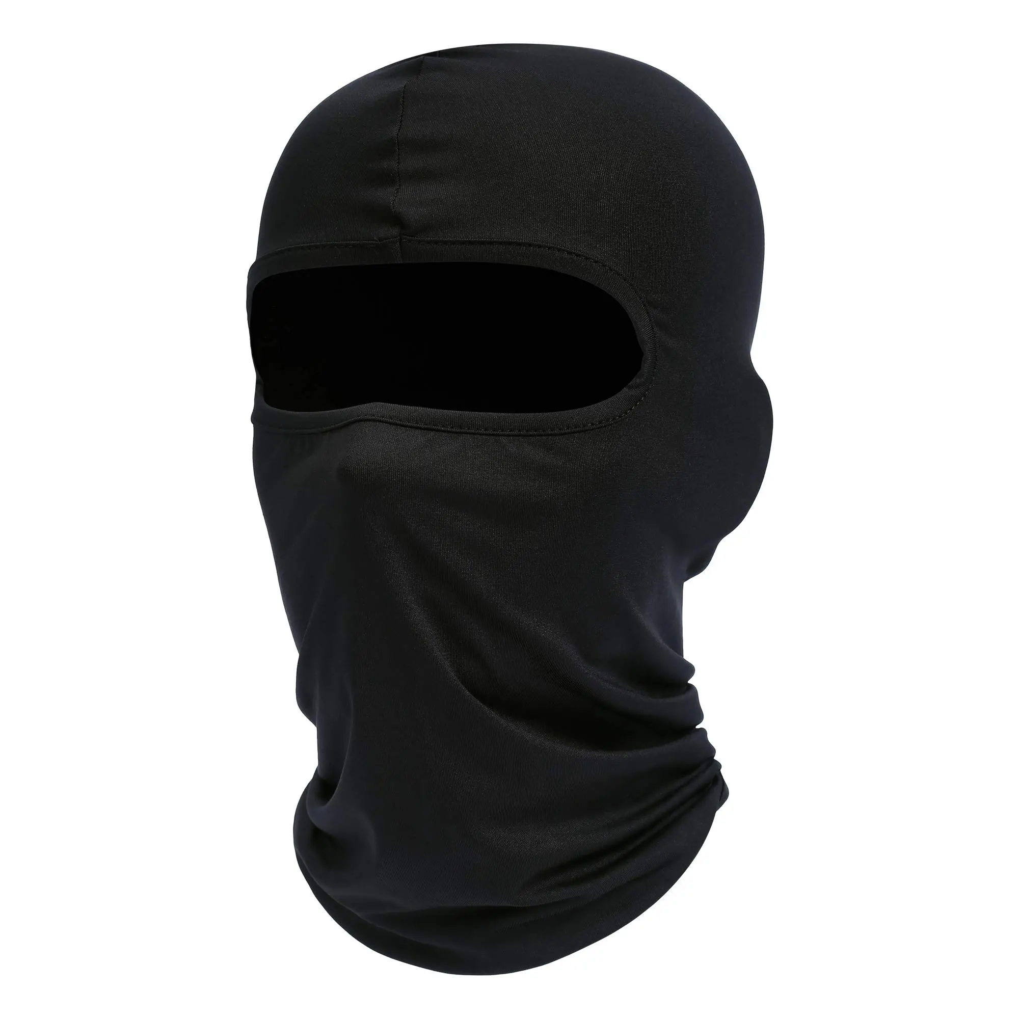 Unisex Black Balaclava Face Mask - Summer Cooling Neck Gaiter, UV Protector, Balaclava Bandana, Ski Mask, Motorcycle Gear, Adults' Sports & Outdoor Accessories, Gifts for Boyfriends