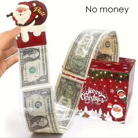 Money Box, 1 Count Surprise Money Gift Box, Creative Money Storage Box for Holiday Party Birthday Festival, Gift