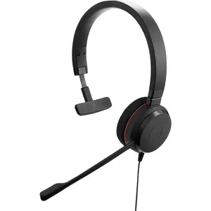 20 (2025 Edition) Single-Ear Headset for Office and  - Call Control -  Platforms - USB-C/A Connectivity - Black