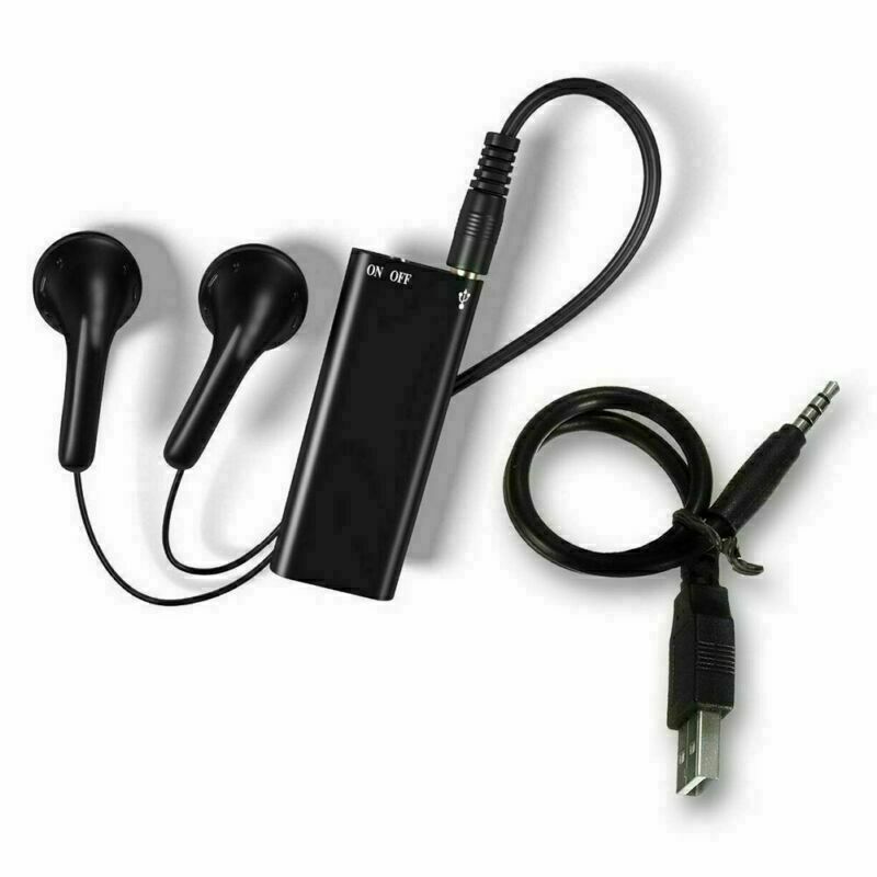 Ultra-Thin Tiny Mini Voice Recorder 4-32GB Digtal Professional Sound Activated Dictaphone Noise Reduce Record 8GB MP3 Player portable audio recording hd compact