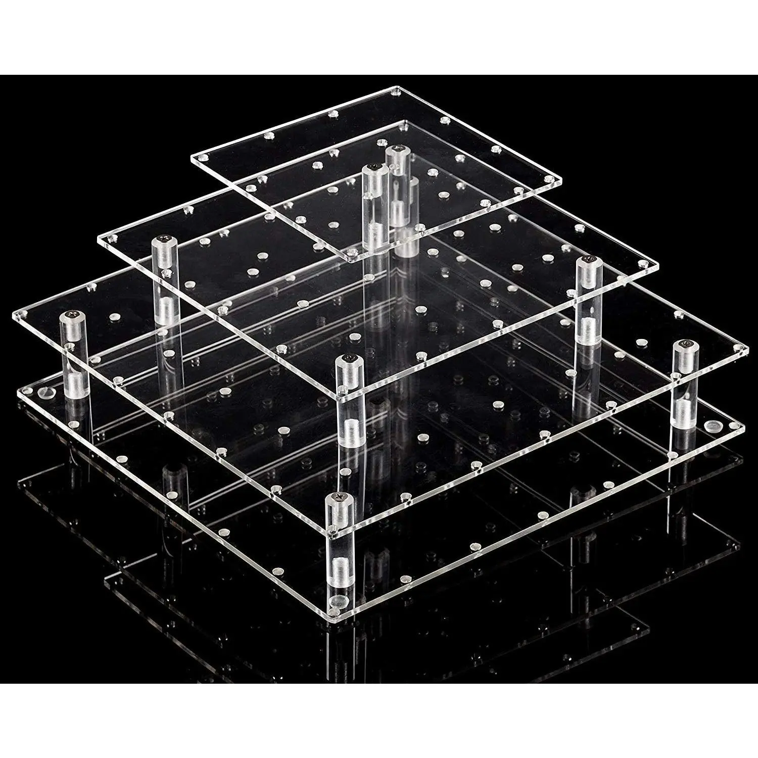 3 Tiered 56 Hole Cake Pop Display Stand, Lollipop Drying Holder, Ideal for Party Candy Bar Dessert Table