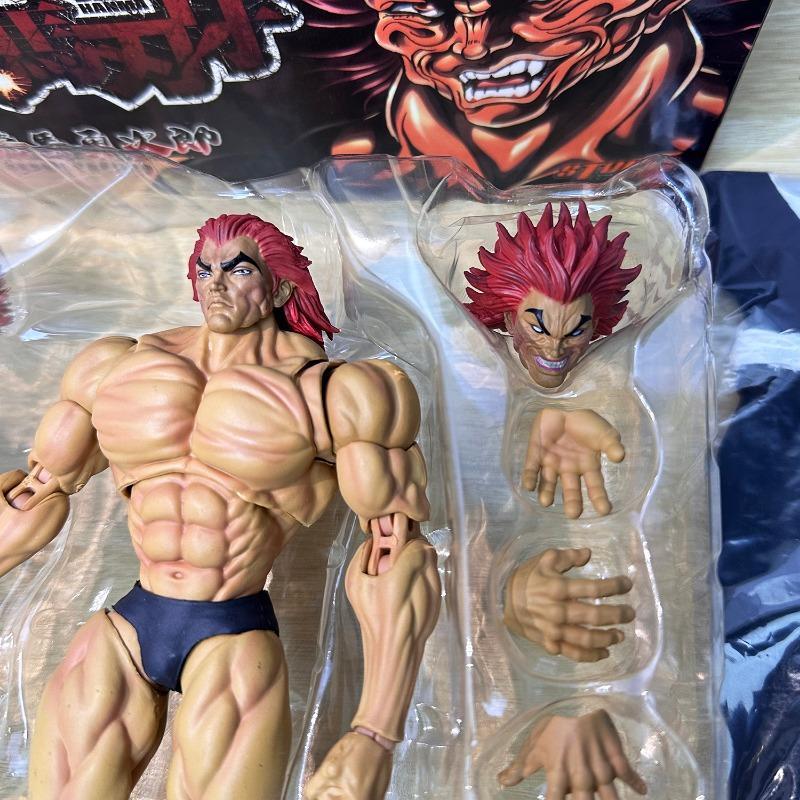ST Baki Hanma Son Of Ogre Action Figure Hanma Yuujiro Figurine Ko Fighting PVC Collection Anime Yujiro Figures Model Toys Gifts