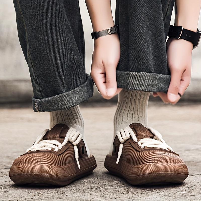 Bonte Men'S Casual Slip-On Shoes |   Comfortable Retro Design, Suitable for Indoor and Outdoor Use, Non-Slip and Wear-Resistant, Unisex, Suitable for All Seasons, Stable Structure, Upper and Sole