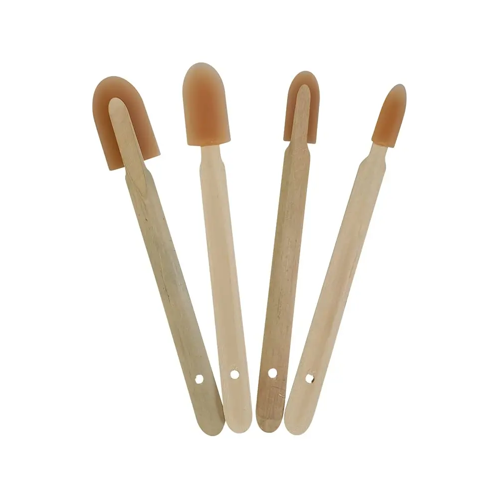 Grout Caulk Finishing Tool -  4 Size Sets - Smooth Grout Sealant  Caulking Tool - Rubber Spatula Spreader - Grout Sealer Applicator -  Handle Grip ()