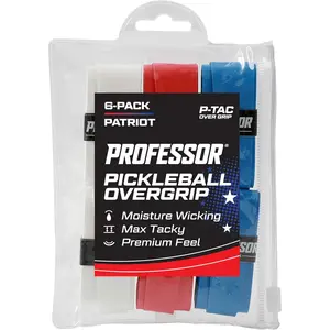 Pickleball Paddle Overgrip Tape Max Tacky Sweat Wicking Anti Slip Durable Replacement Grips 6 Or 12 Pack Improve Shot Control Boost Sports Performance For Tournament Training Outdoor Court Accessories