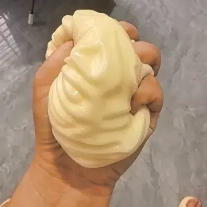 Realistic Cream Squeeze Toy, Soft Silicone Texture, Stress Relief Plaything, Authentic Cream Feel, Comfortable Handling, Soft Squishies