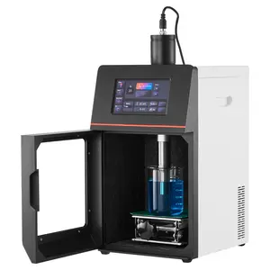 【DealsForYouDays】VEVOR 2 in 1 Ultrasonic Homogenizer, 2000W Power, 20KHz Frequency, 0.79 inch Titanium Alloy Probe, Continuous, Timer and Pulse Three Modes, Noise Reduction, Sonicator Processor Cell Disruptor Mixer