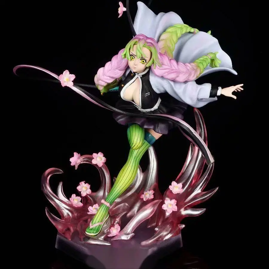 Demon Slayer Gk Statue, Nine Pillars Muzan Kibutsuji Model, Anime Figure Collectible, Anime Character Statue, Detailed Scene Sculpture, Perfect Gift for Fans