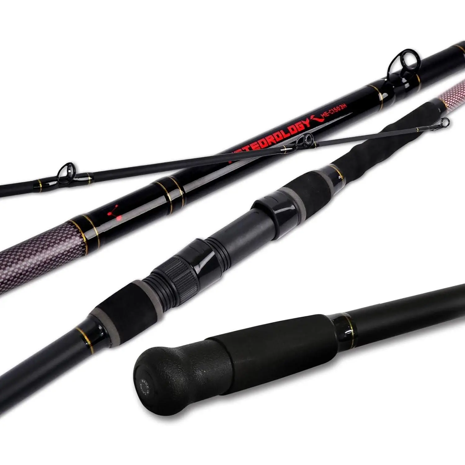 Surf Fishing Rod 2 count/3 /4  Portable Travel Casting Rod Saltwater Surf Rod (9'/10'/12'/13')