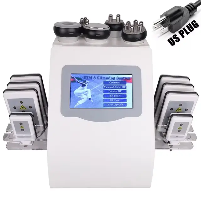 6-in-1 40K Ultrasonic Cavitation Machine Facial Body Skin Lifting Tightening Skincare Device