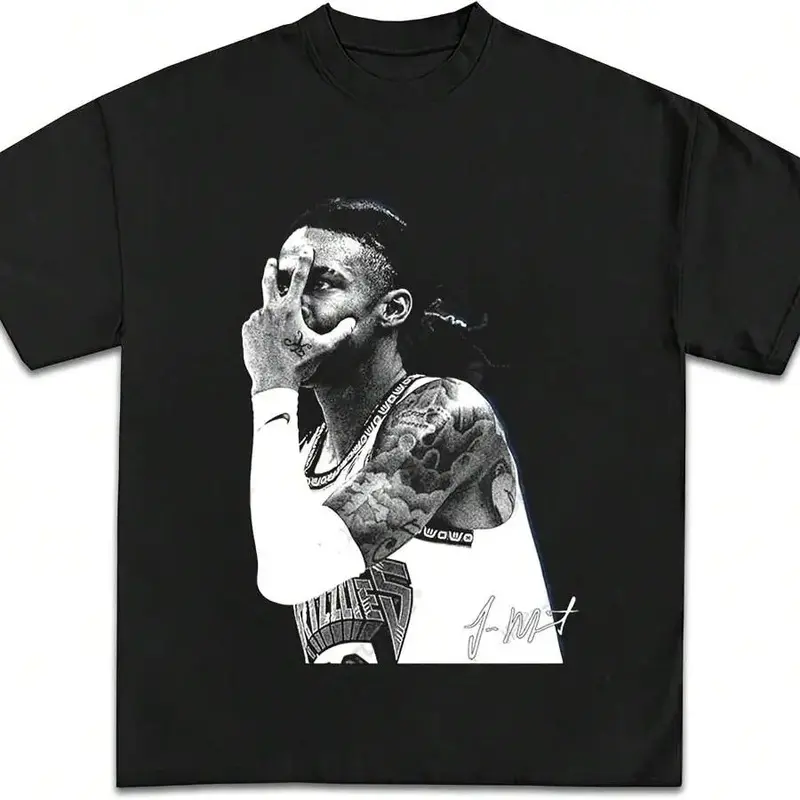 Men's Official Kobe-Iverson-Rodman Basketball Graphic T-Shirts, Premium Heavyweight Tops with Ribbed, Loose, Elastic Fit for Women, Baggy, Fabric, Twill