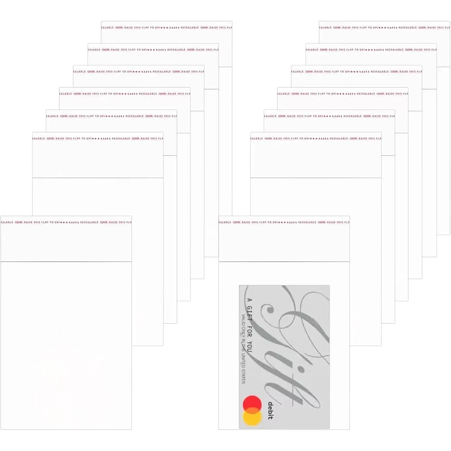 3" x 4" Cellophane Bags Self Adhesive 200pcs Clear Cello Jewelry Bag Small Self Sealing Plastic Bags 1 Mil for Earrings Candies Bakery Candle Cookie Soap Card (18 Sizes to choose from)