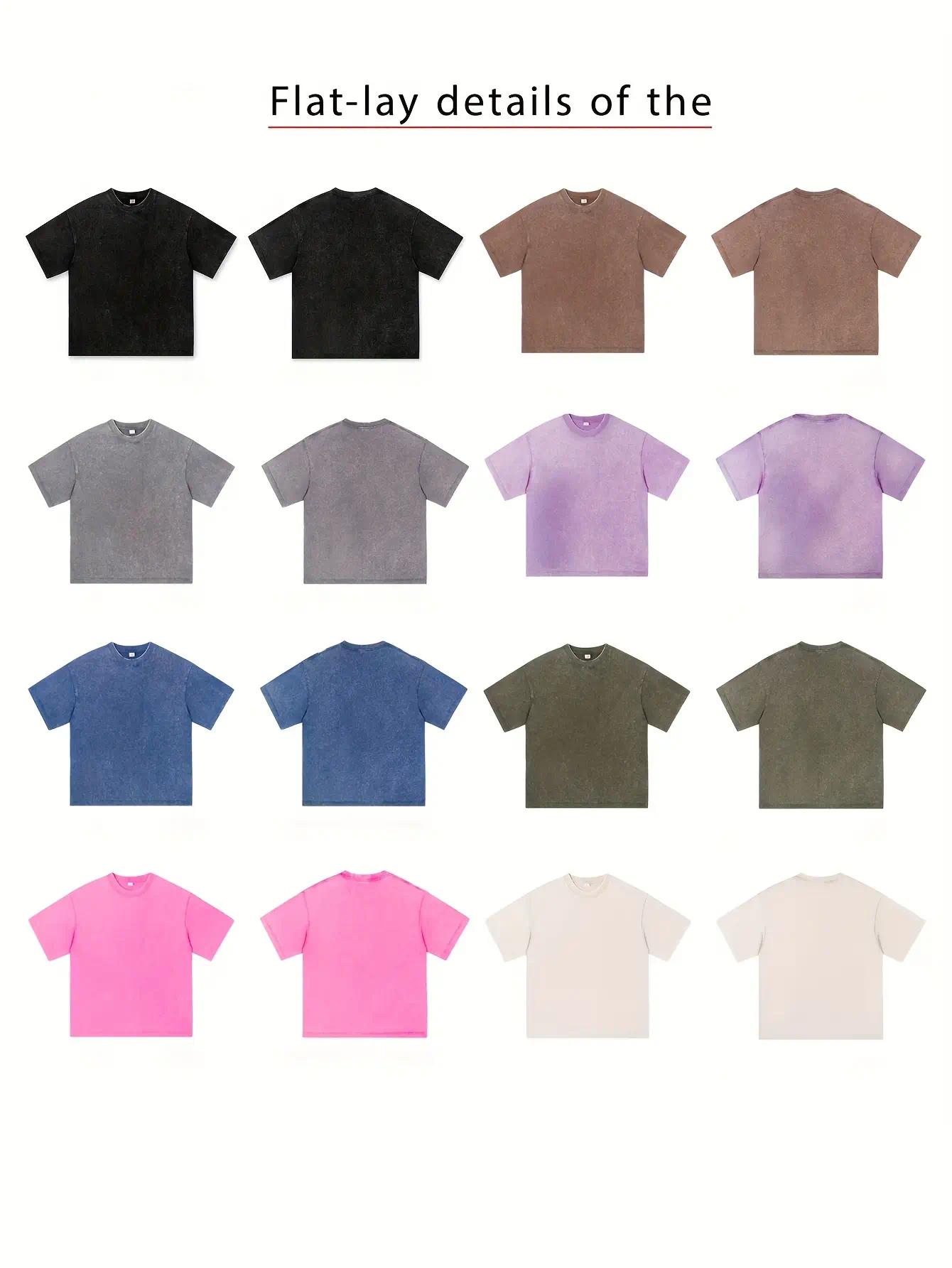 Hanma Baki Anime Double Printed Vintage Washed Tee Unisex Oversize Heavyweight Cotton T-shirt for Anime Fans and Lovers boyfriend  tees