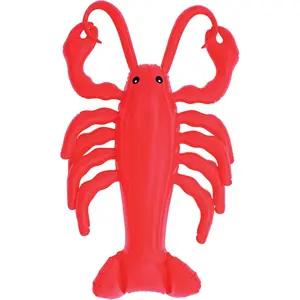 Inflatable Crawfish- Large Red Lobster Decoration for Crawfish Boils, Mardi Gras, Seafood Parties, and Summer Events, Indoor/Outdoor Usefidget toys
