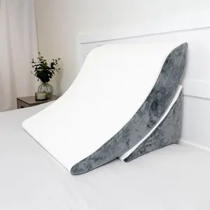 Imaginarium 2-Piece Adjustable Wedge Pillow Set, Removable Washable Covers, Perfect for Reading, Working, Relaxing, Leg Elevation, Inclined Sleeping